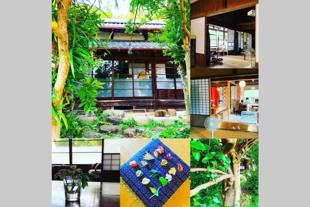 ゲストハウス+カフェわ　１日１組限定！ 築１００年の農家の古民家で宿泊体験、薪でお風呂沸かせます。焚き火もできます。 Kannami ภายนอก รูปภาพ