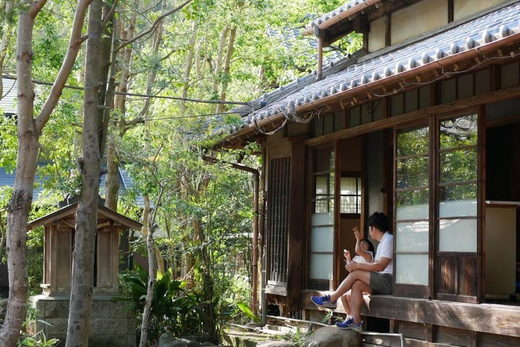 ゲストハウス+カフェわ　１日１組限定！ 築１００年の農家の古民家で宿泊体験、薪でお風呂沸かせます。焚き火もできます。 Kannami ภายนอก รูปภาพ