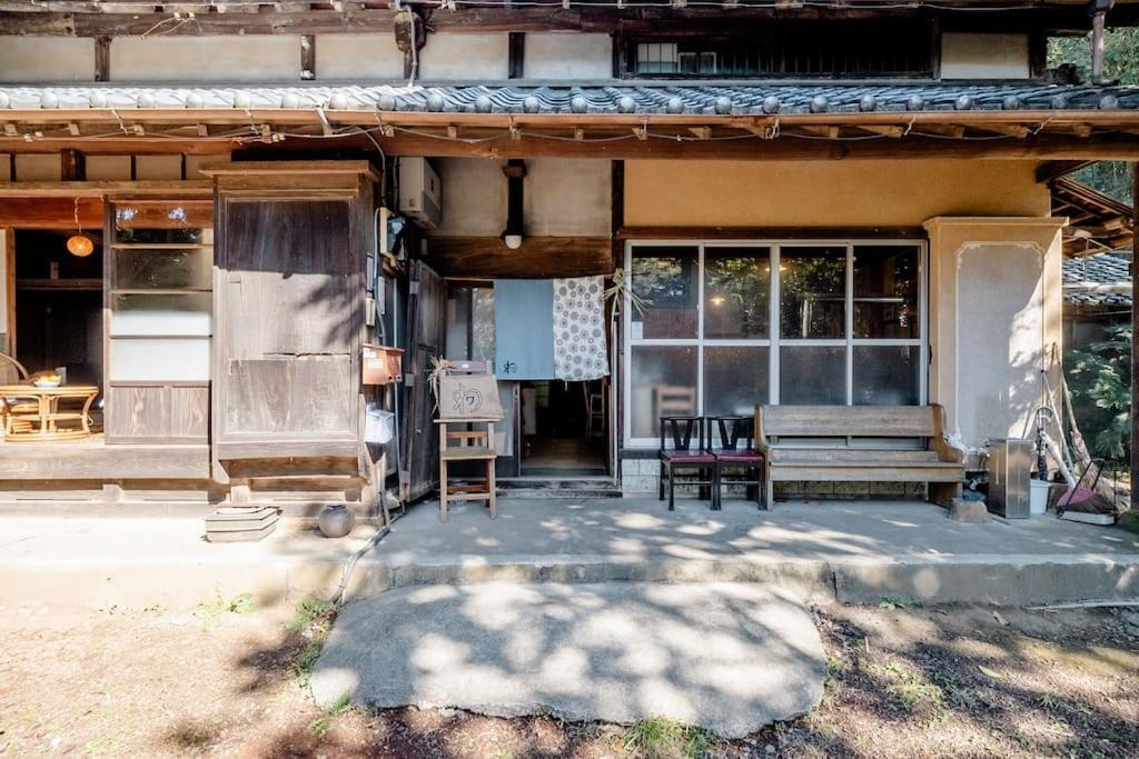 ゲストハウス+カフェわ　１日１組限定！ 築１００年の農家の古民家で宿泊体験、薪でお風呂沸かせます。焚き火もできます。 Kannami ภายนอก รูปภาพ